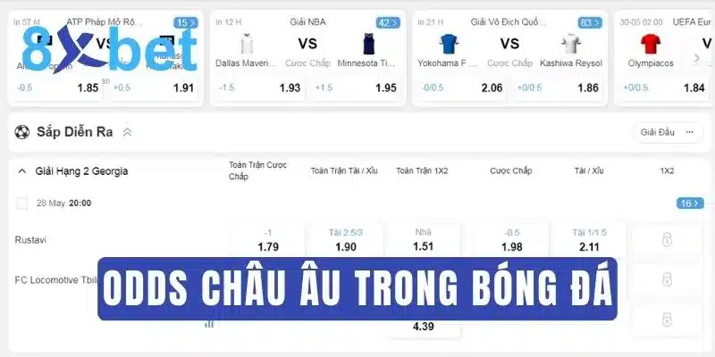 Tỷ lệ cược bóng đá là gì? Tìm hiểu chi tiết về tỷ lệ kèo cược 4 Tỷ lệ cược Châu Âu